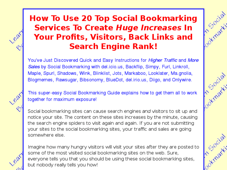 www.learnsocialbookmarking.com