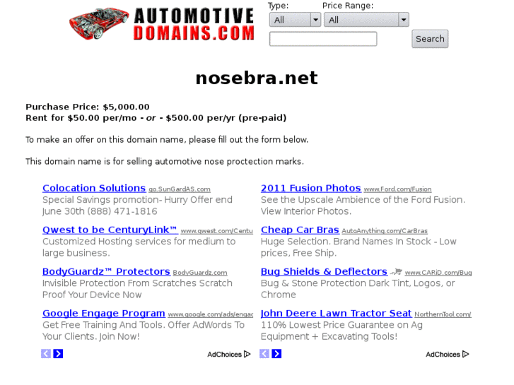 www.nosebra.net