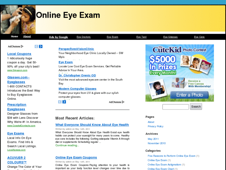 www.onlineeyeexam.net