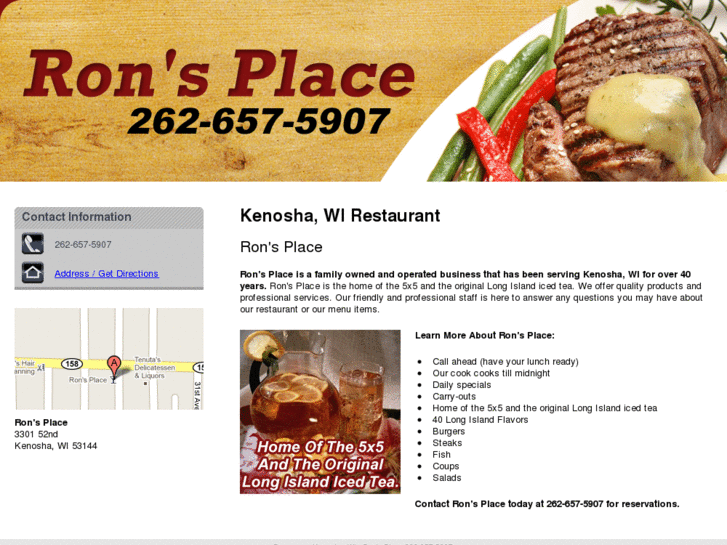 www.ronsplacekenosha.com