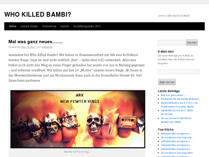 www.who-killed-bambi.net