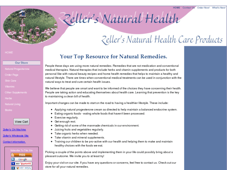 www.zellers-natural-health.com