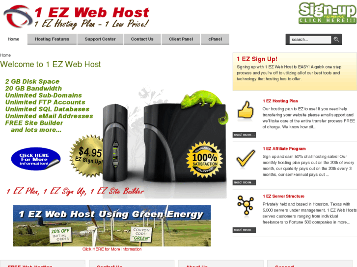 www.1ezwebhost.com