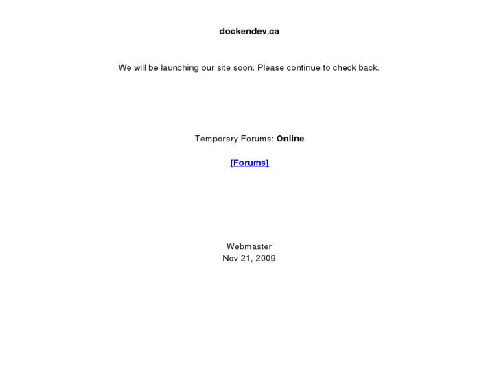 www.dockendev.ca
