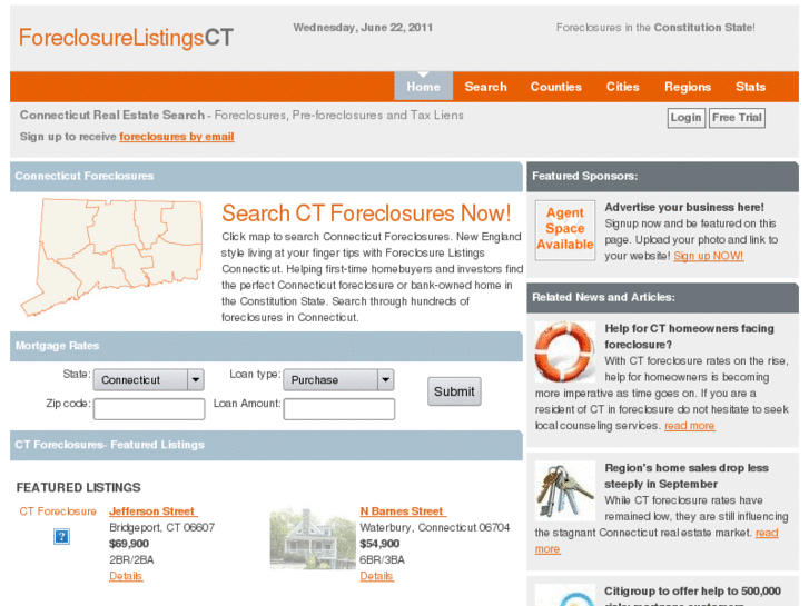 www.foreclosurelistingsct.com