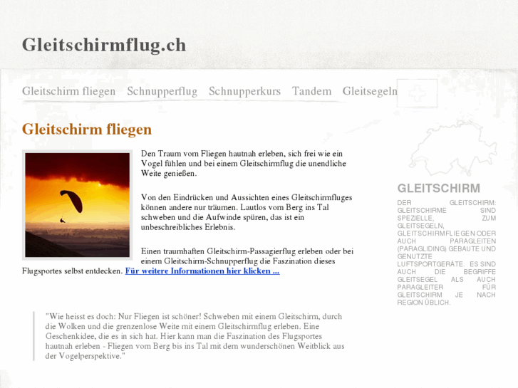 www.gleitschirmflug.ch