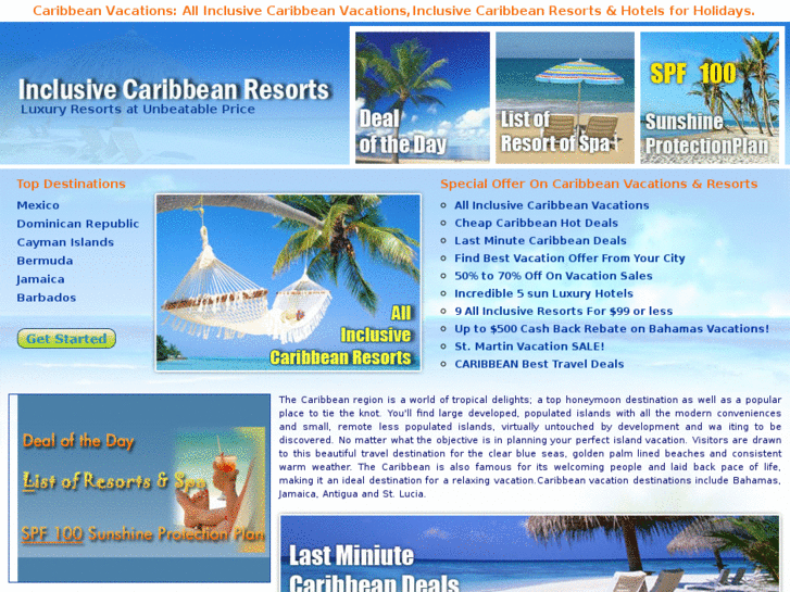 www.inclusivecaribbeanresorts.com