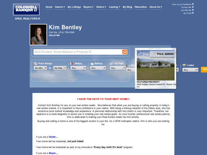 www.kimbentleyhomes.com