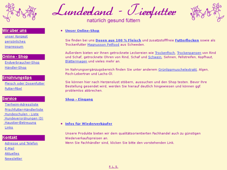 www.lunderland-tierfutter.de