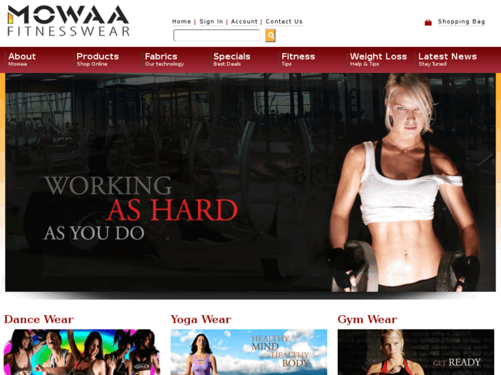 www.mowaafitnesswear.com