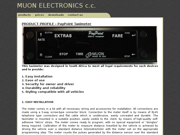 www.muonelectronics.com