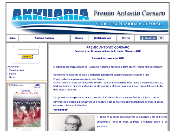 www.premioantoniocorsaro.it