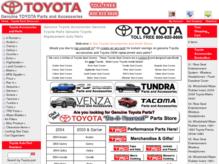 www.toyotapartsstore.com