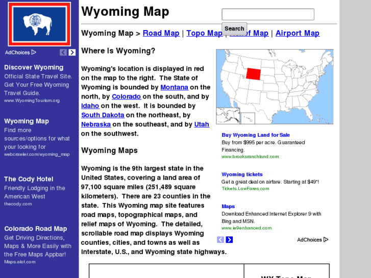 www.wyoming-map.org