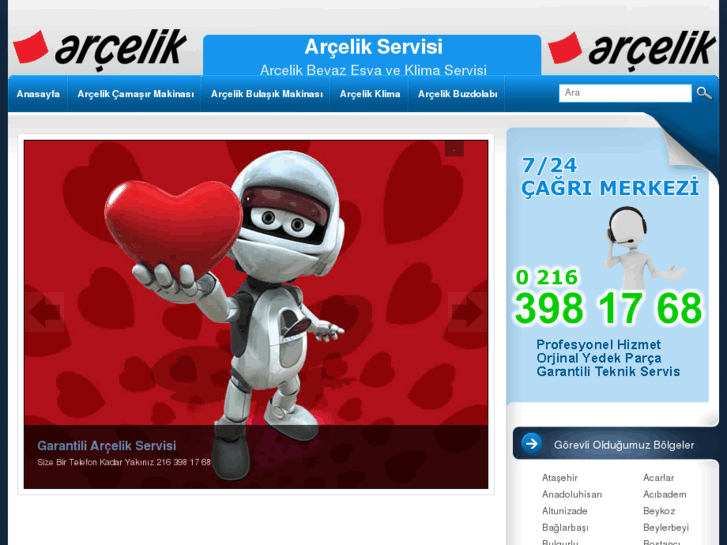 www.arcelikservisi.biz