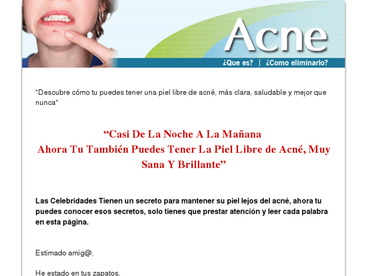 www.eliminaelacne.info