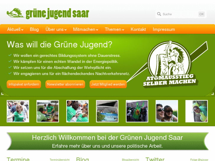 www.gruenejugendsaar.de