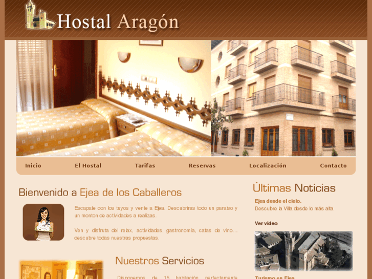 www.hostalaragon.es