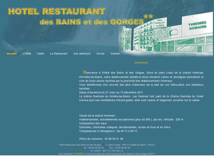 www.hotel-restaurant-bains-gorges.com