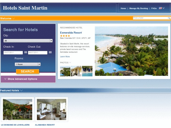 www.hotelssaintmartin.net