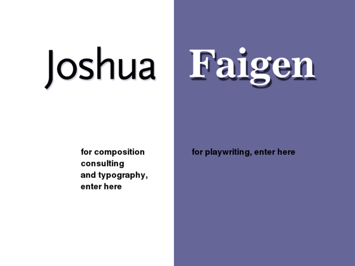 www.joshfaigenplays.com