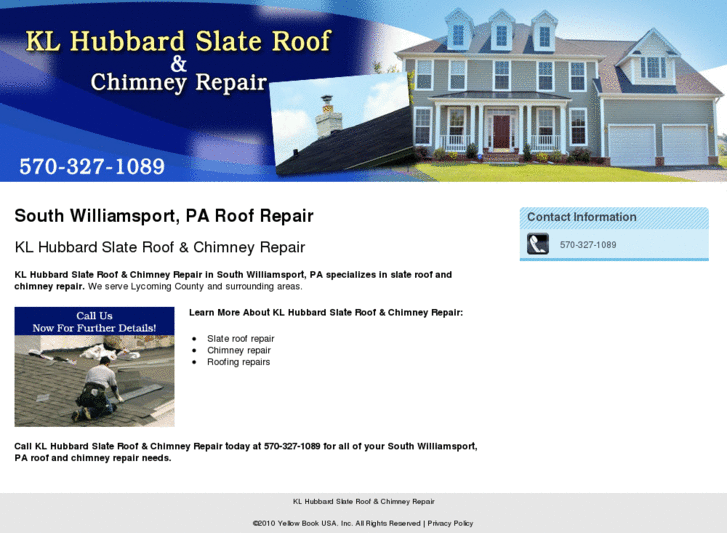 www.klhubbardslaterepair.com