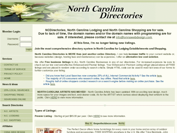 www.ncdirectories.net