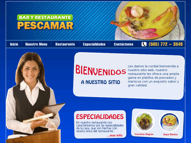 www.restaurantepescamar.com