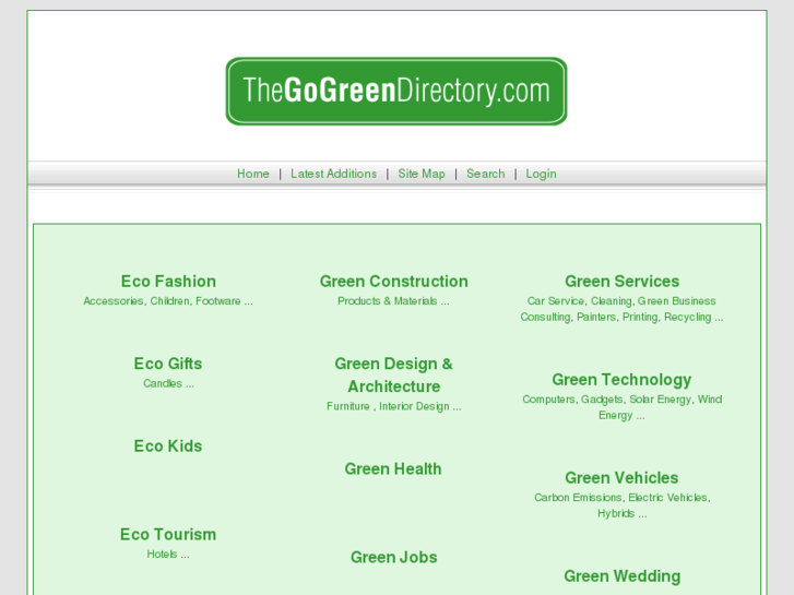 www.thegogreendirectory.com