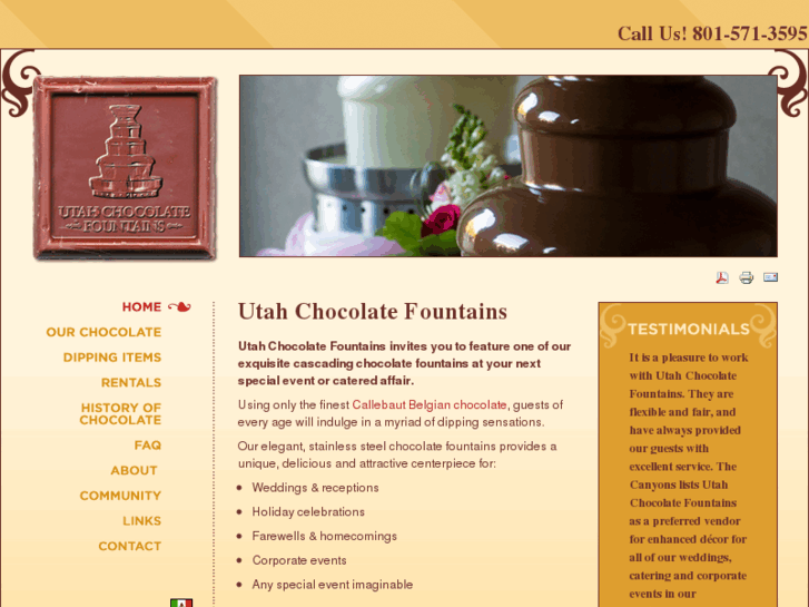 www.utahchocolatefountain.com