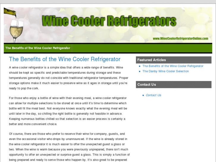 www.winecoolerrefrigeratoronline.com