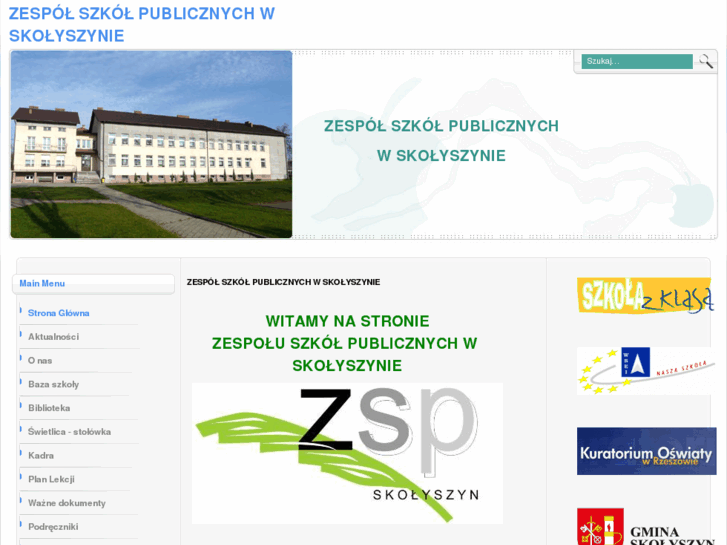 www.zspskolyszyn.com.pl