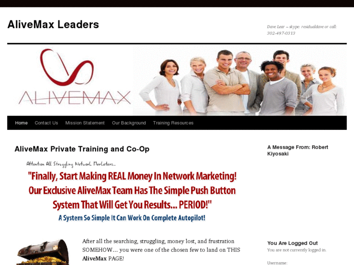 www.alivemaxleaders.com