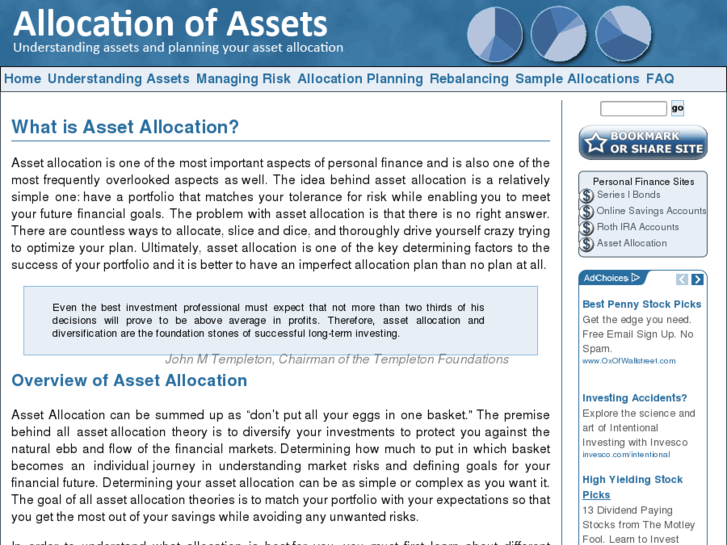 www.allocationofassets.info