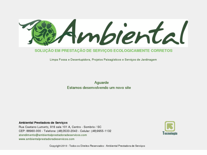 www.ambientalprestadoradeservicos.com