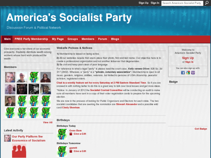 www.americansocialists.net