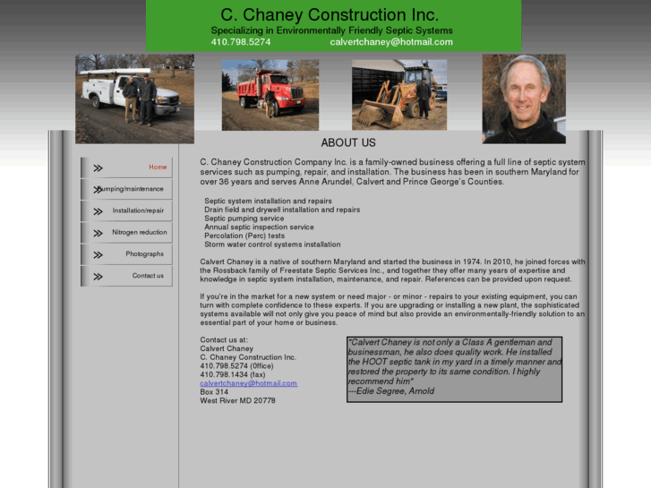 www.chaneyconstruction.biz