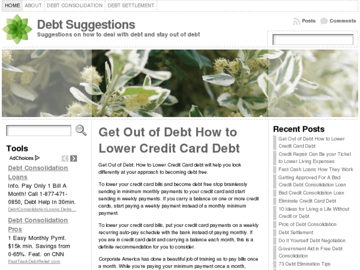 www.debtsuggestions.com