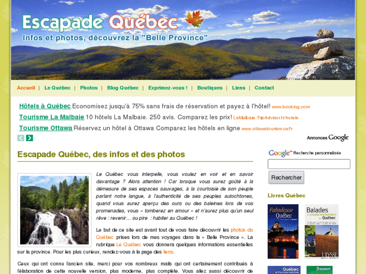 www.escapadequebec.com