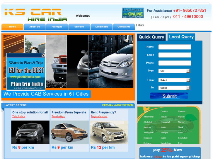 www.kscarhireindia.com