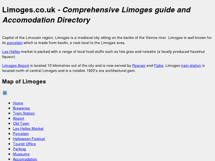 www.limoges.co.uk