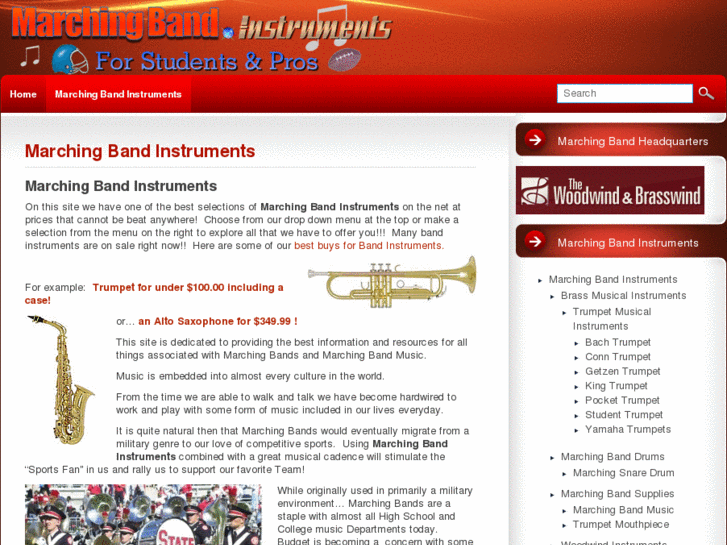 www.marchingbandinstruments.com