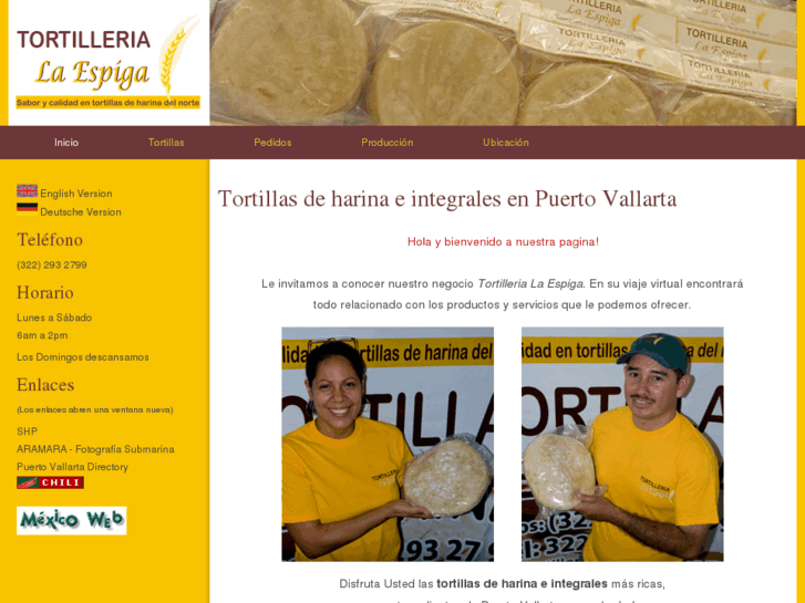 www.tortilleria-laespiga.com.mx