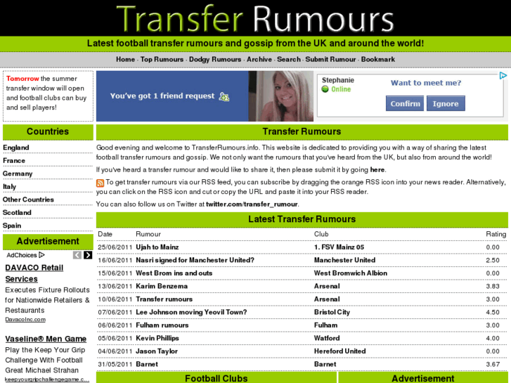 www.transferrumours.info