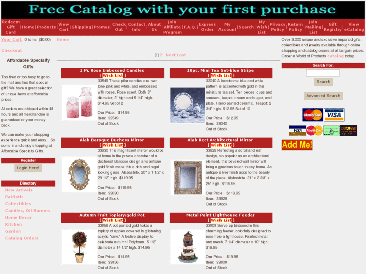www.affordablespecialtygifts.com
