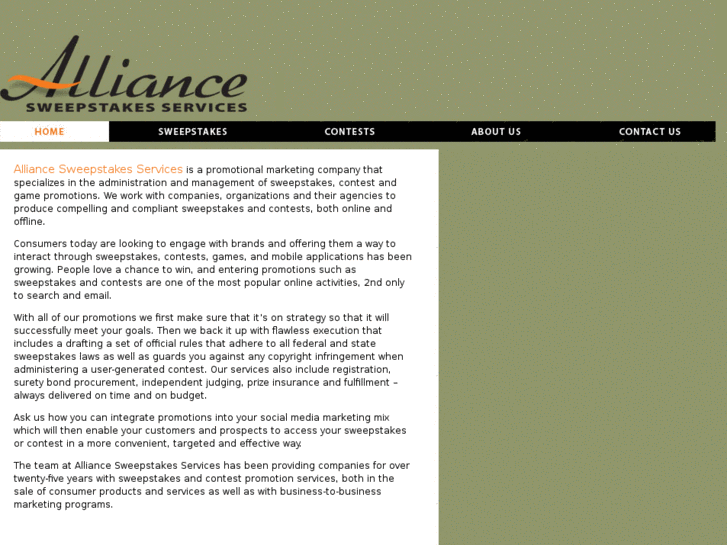 www.alliancesweeps.com