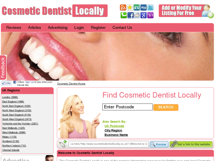 www.cosmeticdentistlocally.co.uk