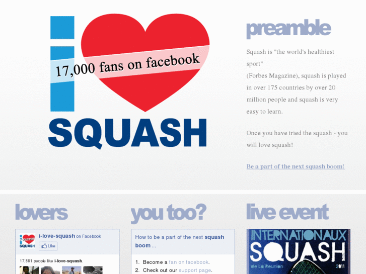 www.i-love-squash.com