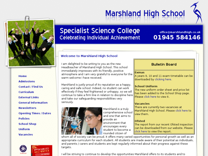 www.marshlandhigh.co.uk