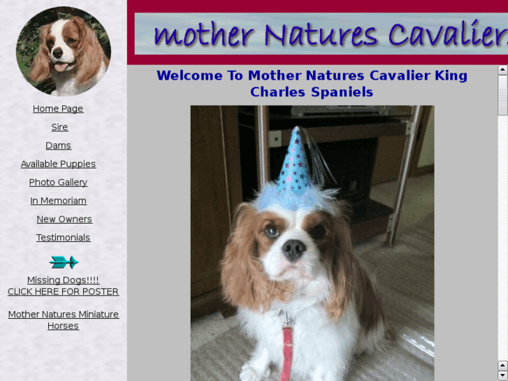 www.mothernaturescavaliers.com